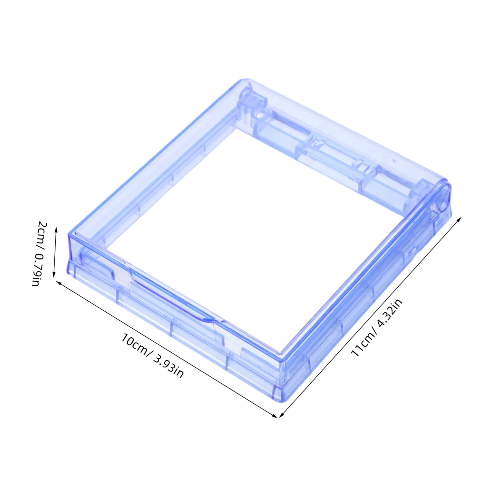 Unomor 3Pcs Switch Cover for Bathroom Durable Electrical Outlet Protector with Adhesive Backing Safety Light for Outdoor Use