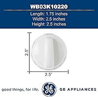 Vista 3 de Ge neral Electric WB03K10220 - Pomo de termostato para estufa/horno