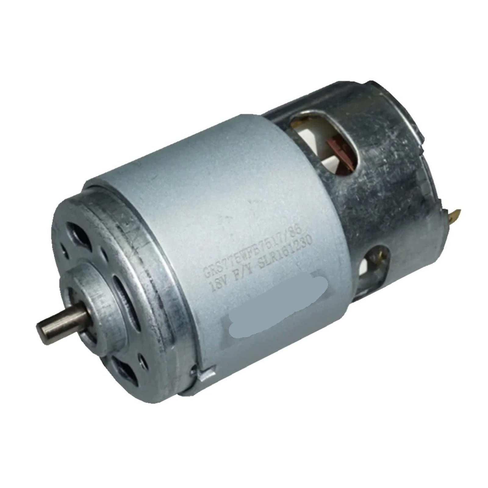 Hyrbnsdlk One Color 12-18V Double Ball Bearing 775 High Speed Motor Hand Drill Electric Saw Torque