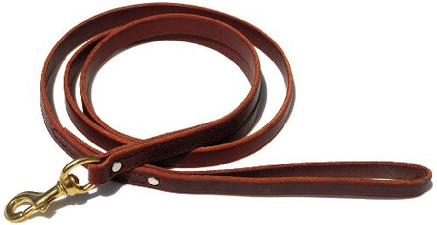 【 Genuine Leather Leash 】 Original Leather Leash - Genuine Canine