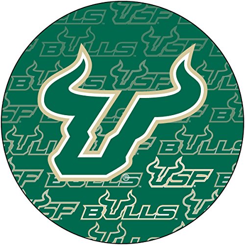South Florida Bulls 4 Inch Round Word Magnet Officially Licensed Collegiate Product