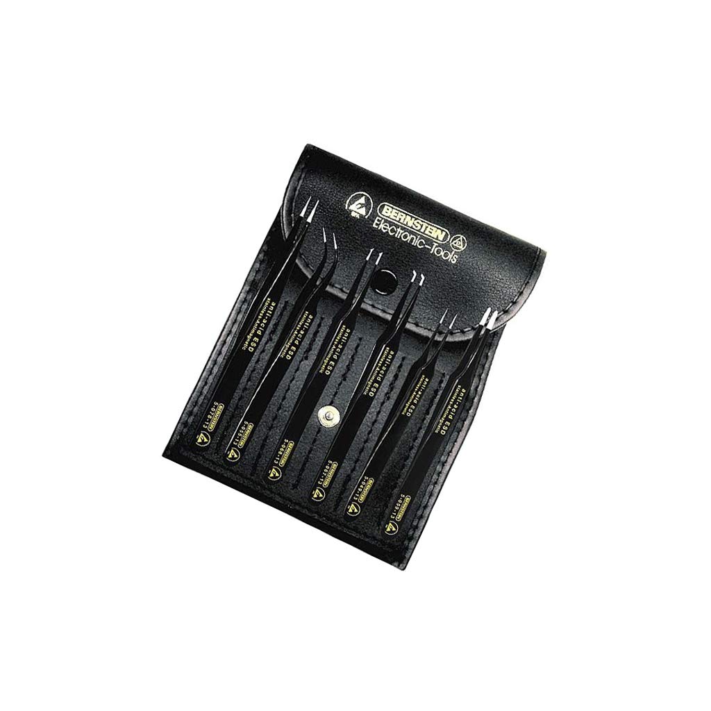 5-060 Pinzetten Anz.Stk: 6 Verpackung: Etui SMD ESD BERNSTEIN