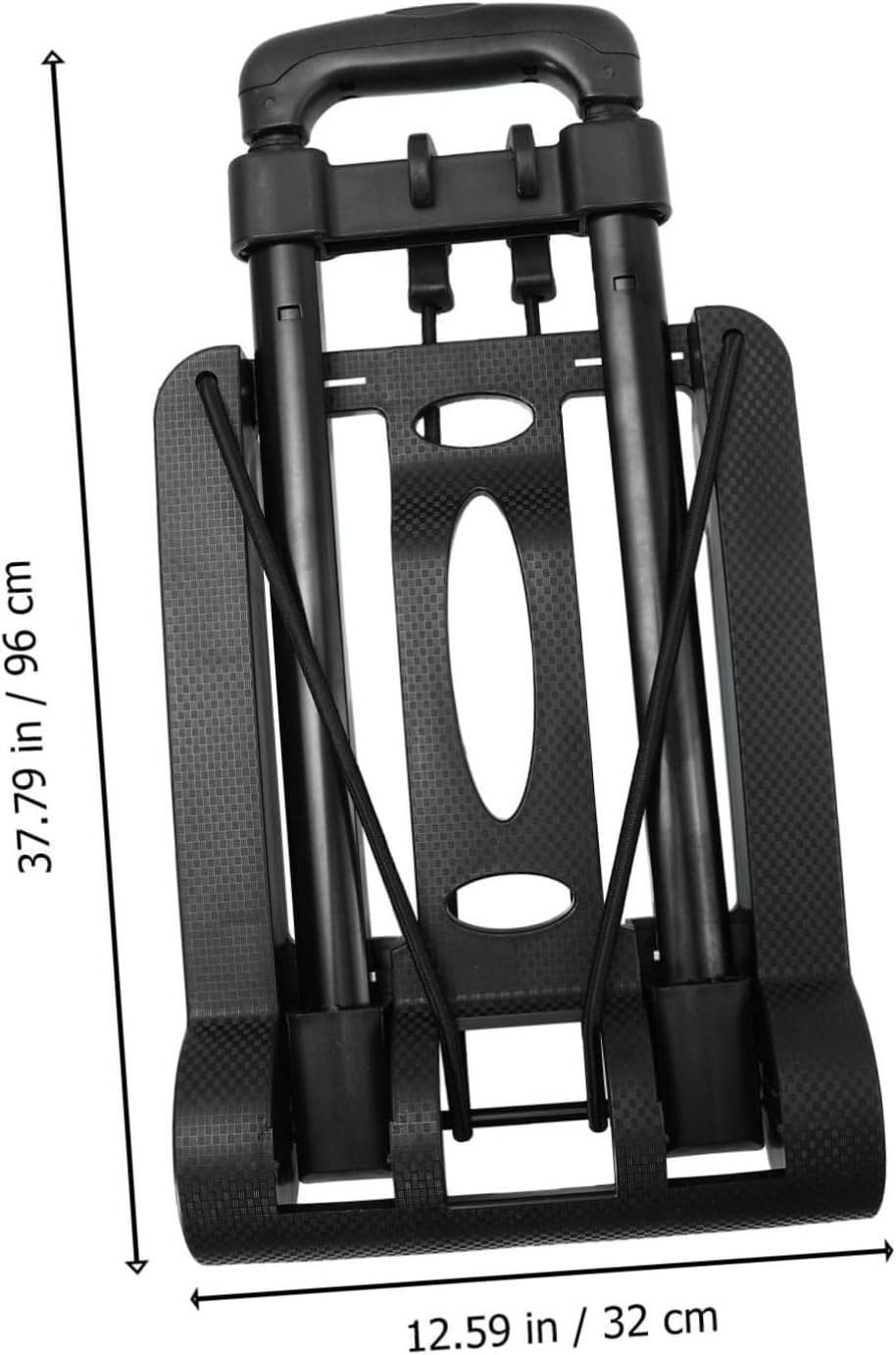 1Pc Versatile Folding Cart Lightweight Outdoor Trolley for Shopping Luggage Compact with Telescopic Handles Frame for Travel Moving