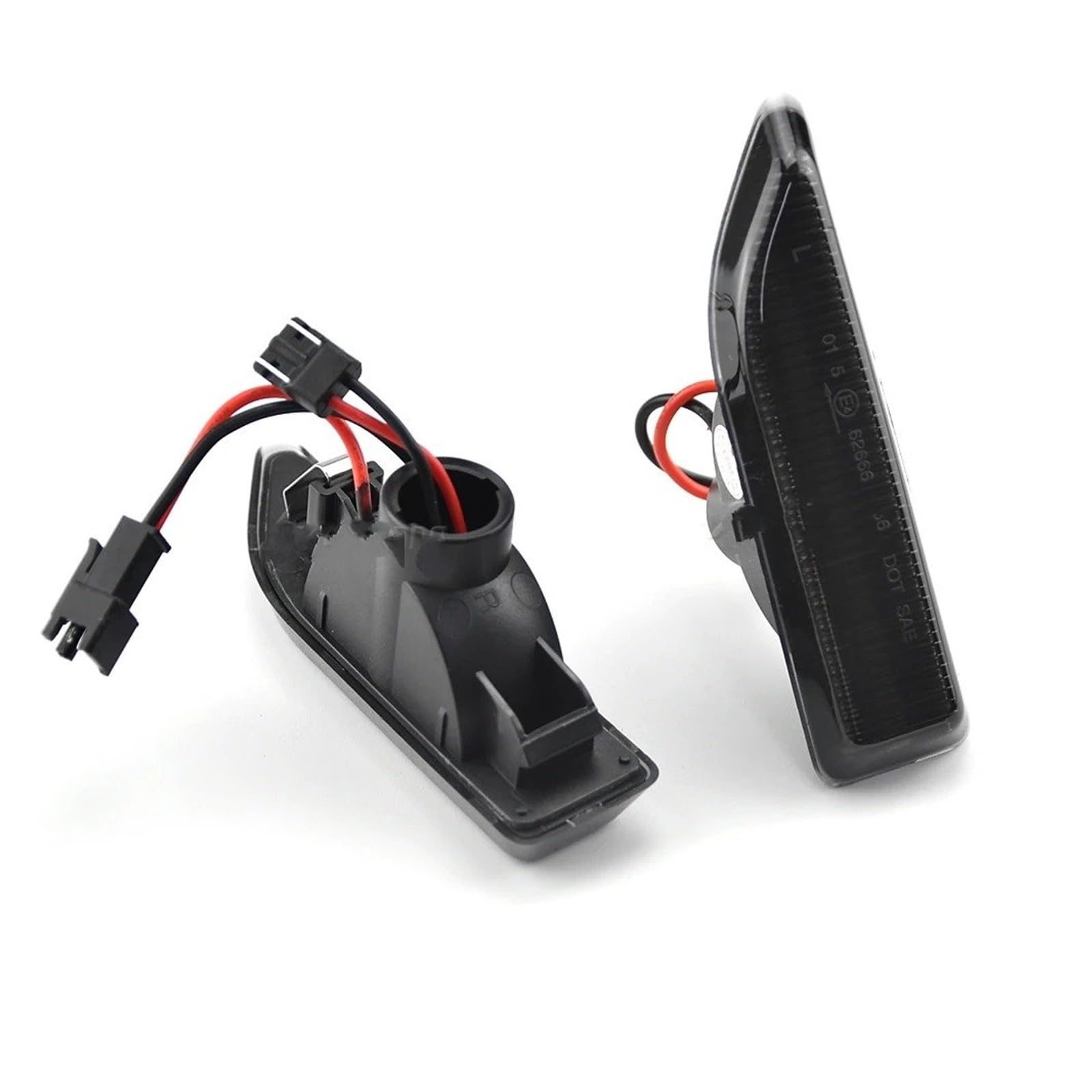 Luz LED De Posición Lateral Secuencial Dinámica Con Señal De Giro Fluida Para Mini Para Countryman F60 2017 2018 2019 2020 Intermitentes Laterales Dinámicos(Smoky black)