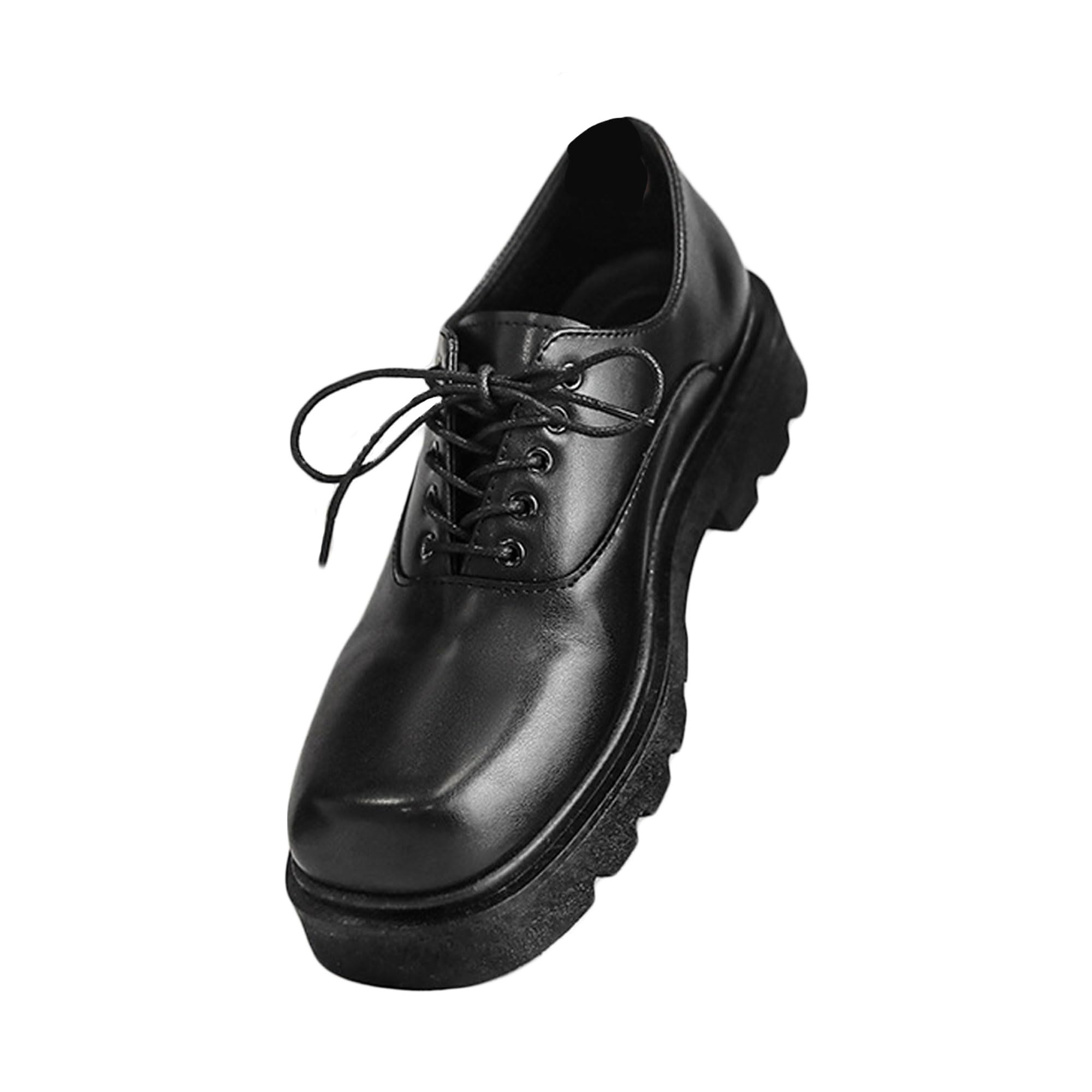 Autumn New Casual Shoes Fashion Business Dress Leather Shoes Trend Thick Leather Shoes