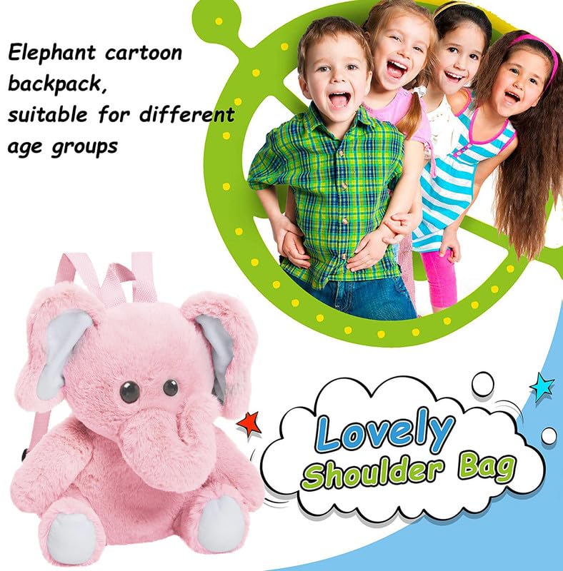 Image of Frantic Kids Velvet School Bag soft plush standard Cute Backpack Baby Girl Preschool Mini Travel Bags Ideal for Baby Girl & Baby Boy & Toddlers Picnic Carry Travelling Bags (2-5 Years)