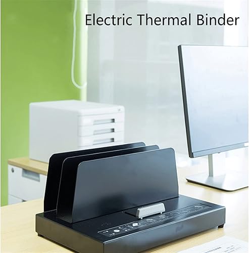 Miniatura 2 de Máquina de encuadernación de libros de servicio pesado Máquina de encuadernación eléctrica Carpeta térmica Máquina de encuadernación termofusible