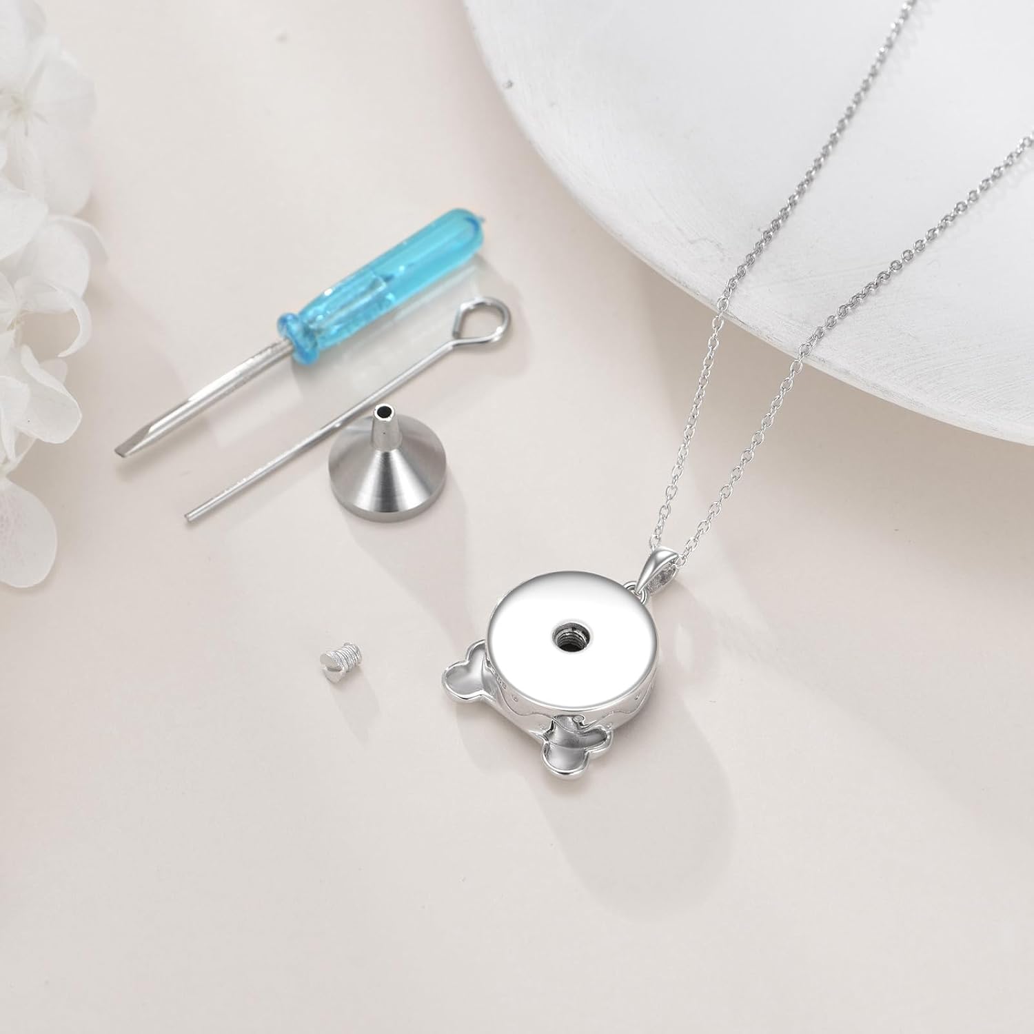 TIGER RIDER Pet Paw Necklace 925 Sterling Silver Cross Infinite love Necklace Pendant Pet Jewelry Gift for Dog Cat Lovers