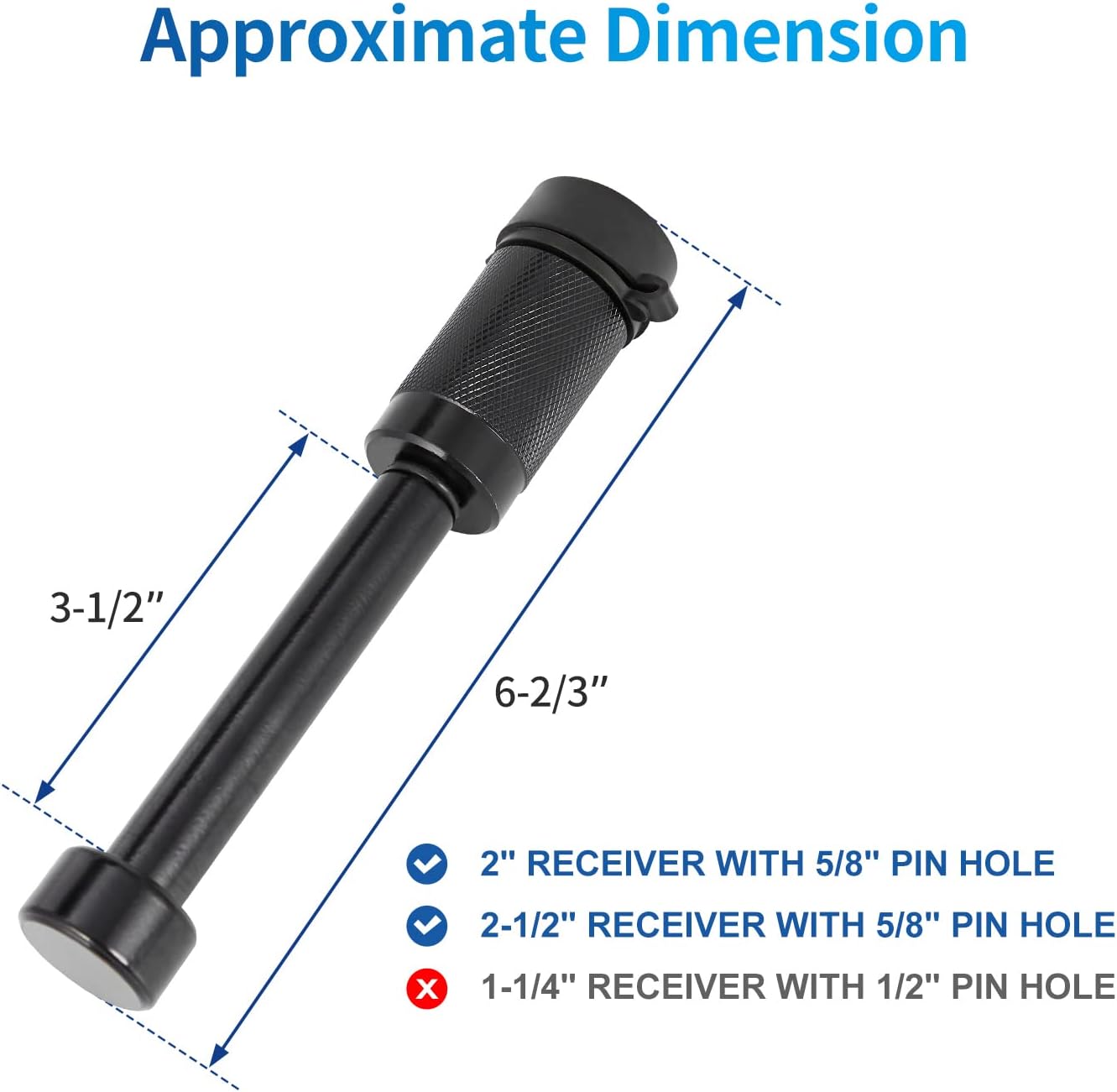 Promo Discount Up To 70% Off Trailer Hitch Pin Lock, 5/8'' Dia, 3-1/2” Long Pin, 8 Rubber O-Rings, Fits 2 and 2-1/2 Receiver Tubes, Class III IV Hitches, Trailer, Truck, Car and Boat Receiver Lock (Keys Alike 4 Pack) Get Popular Offer Trailer Hitch Pin Lock, 5/8'' Dia, 3-1/2” Long Pin, 8 Rubber O-Rings, Fits 2 and 2-1/2 Receiver Tubes, Class III IV Hitches, Trailer, Truck, Car and Boat Receiver Lock (Keys Alike 4 Pack)