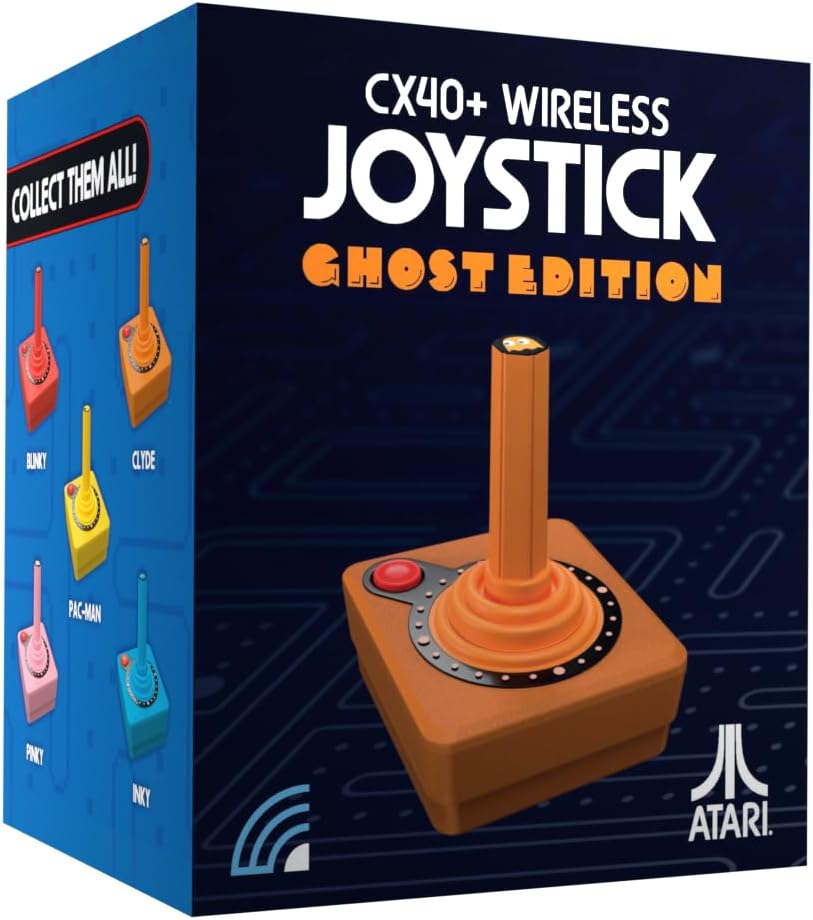 CX40+ Wireless Joystick: Ghost Edition – CLYDE (Orange)