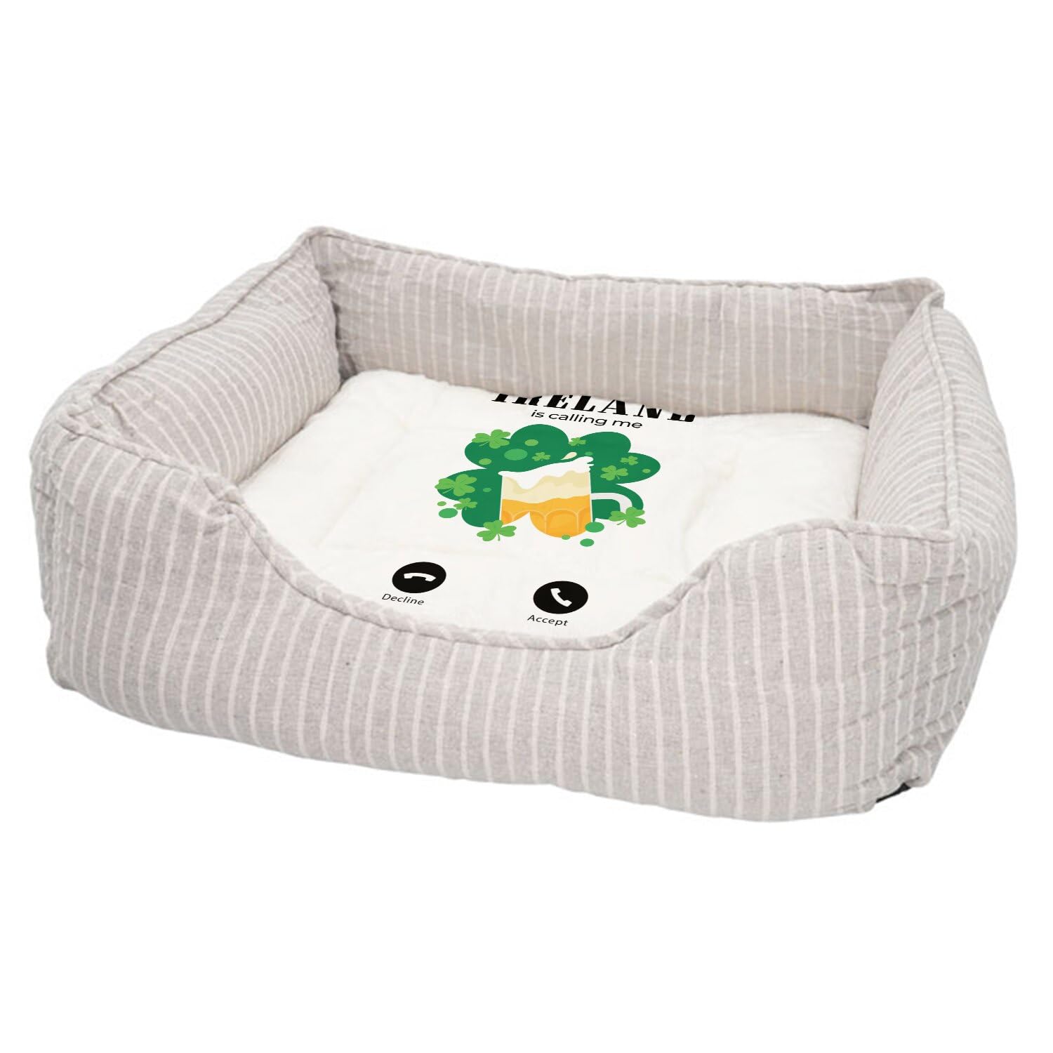 Panier pour chien déhoussable Ireland - Lit chat lavable moelleux