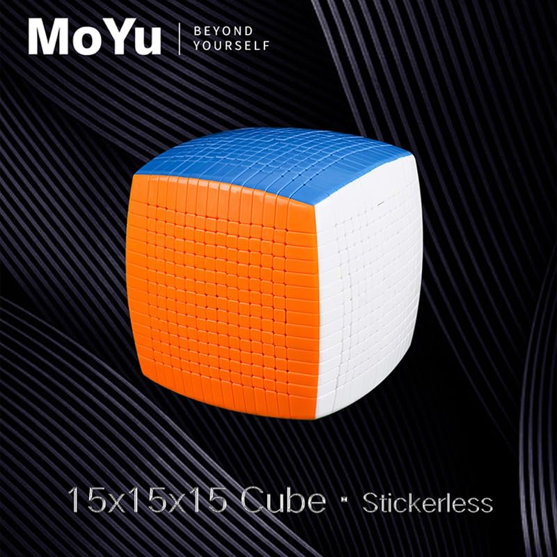Image of HAWKISTER Moyu 15X15 Speed Cube Stickerless (Collection Edition), For Adult