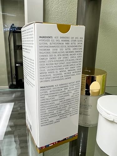 Miniatura 8 de Crema tensora de la piel para el cuerpo (3.38 onzas líquidas) con recarga gratuita (3.38 onzas líquidas)  Hidrata, aborda las arrugas y la flacidez