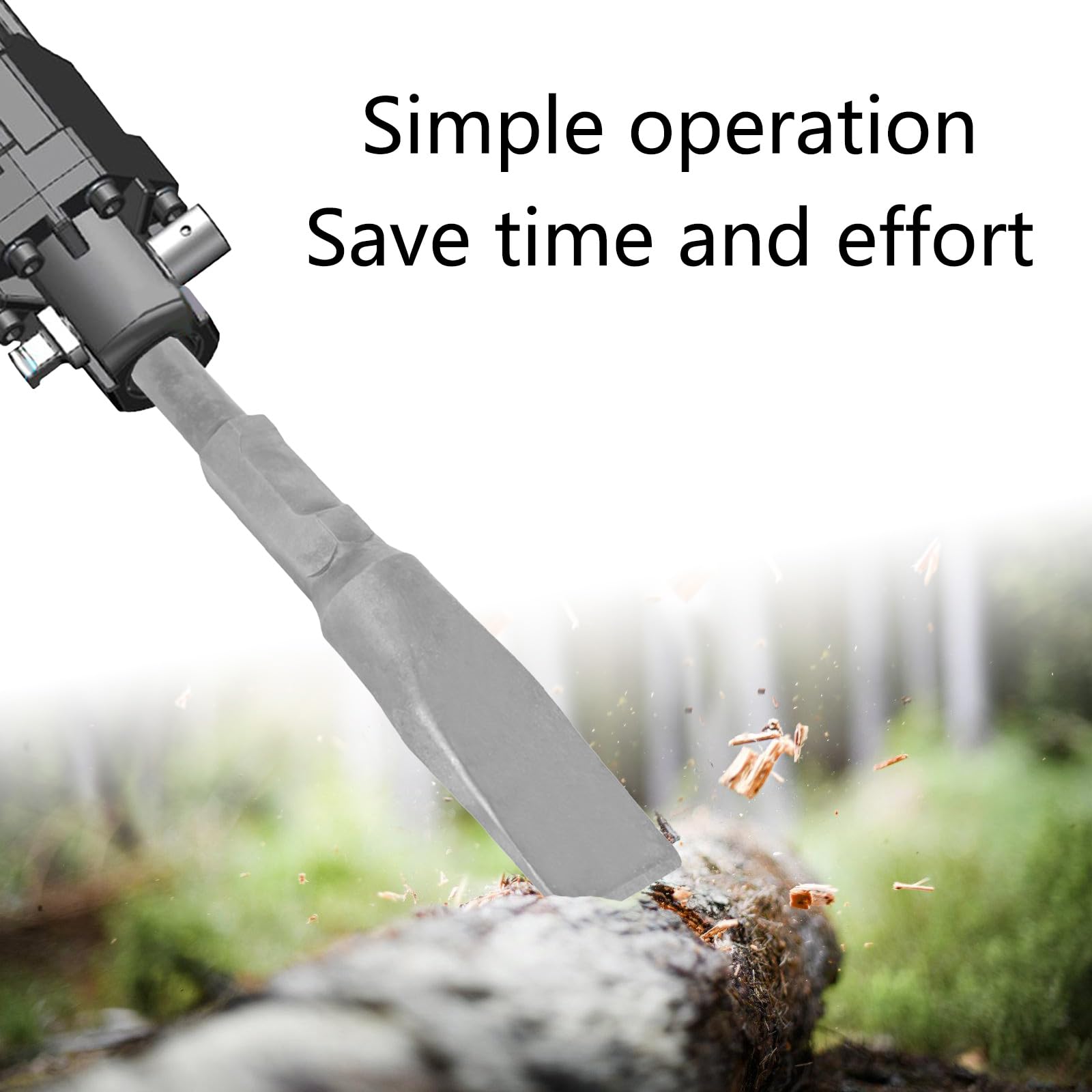 Electric Hammer Masonry Point Grooves Flat Chisels Tool Wall Rock Drill Bit For Tile Cement Concrete Brick Stone