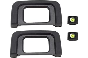 Essential Nikon D3000 Accessory Kit: Eye Cup and Hot Shoe Cover