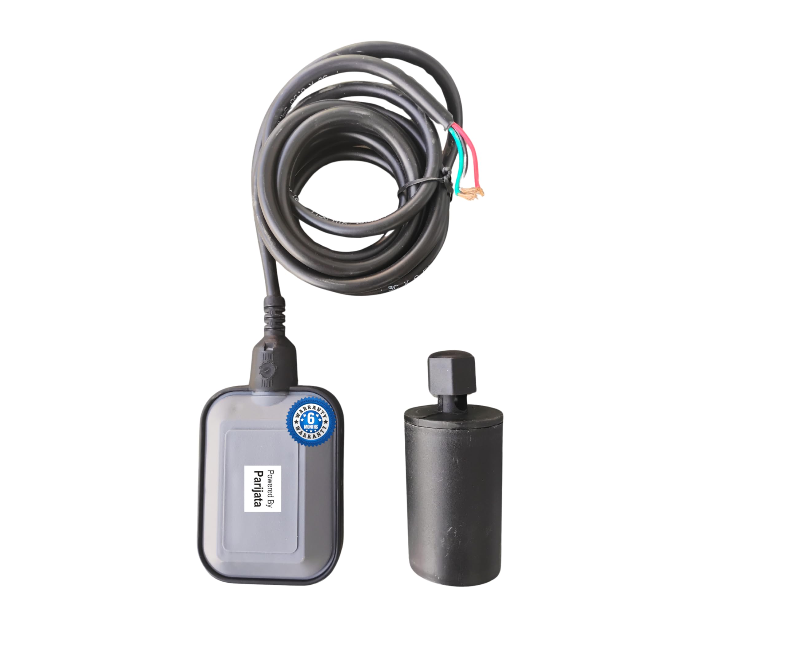 Parijata Liquid Control Float Switch Water Tank Level Liquid Float Switch Level Controller Float Switch, Water Purifier 220Volts AC (6 Months Warranty)