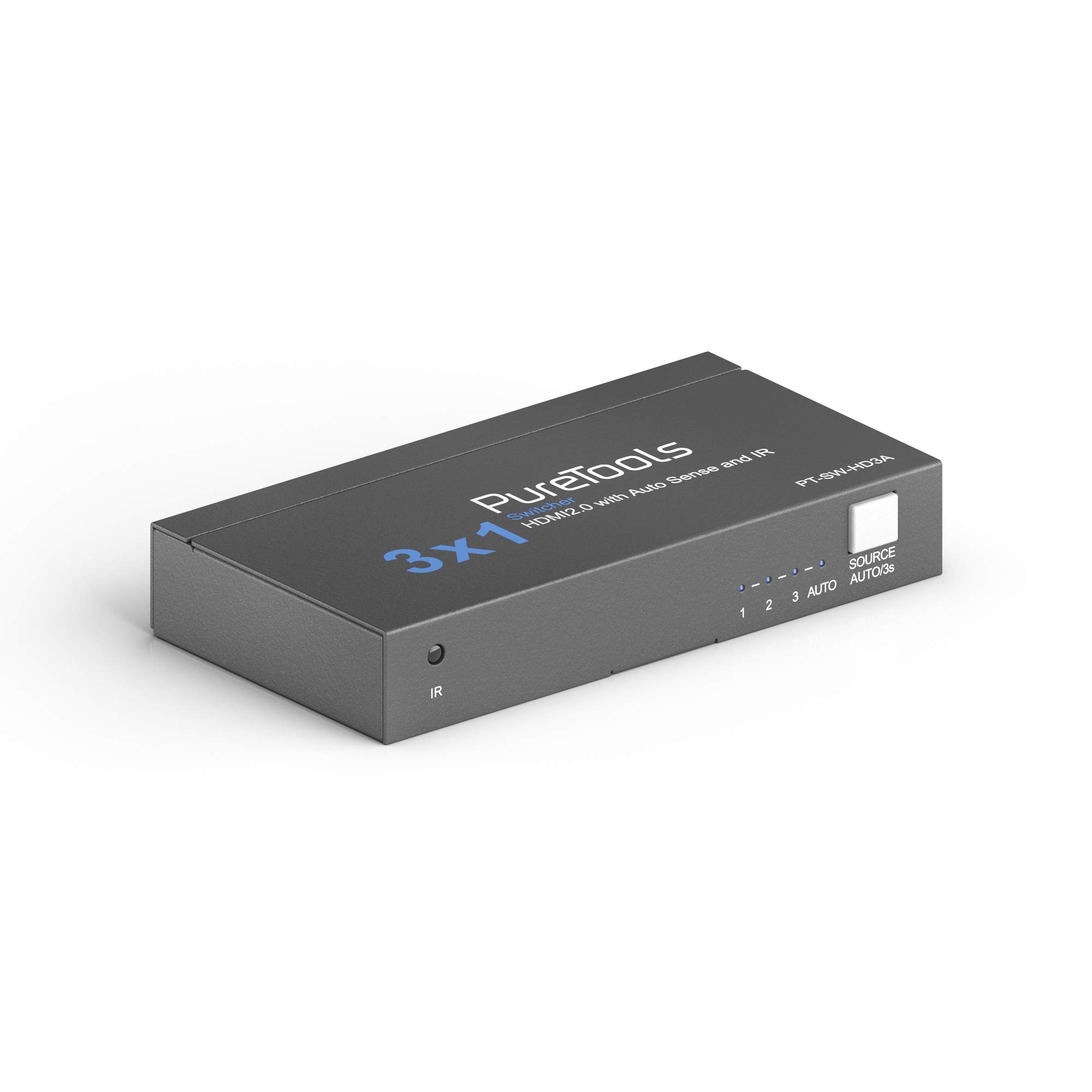 SW-HD3A - 3x1, 4K 18Gbps HDMI Umschalter mit „Auto Sense“