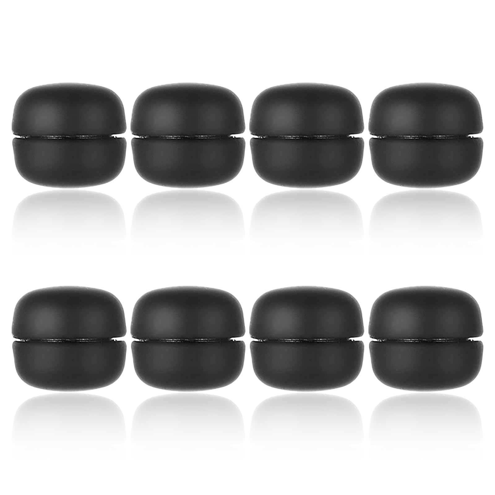 8 Pcs Hijab Magnets, Black Multi-Use Small Hijab Magnet Pins for Women, Magnet Pins Buttons No-Snag Scarf Clasp Pinless Brooch for Clothes Scarves Shawl Shirts Women Men