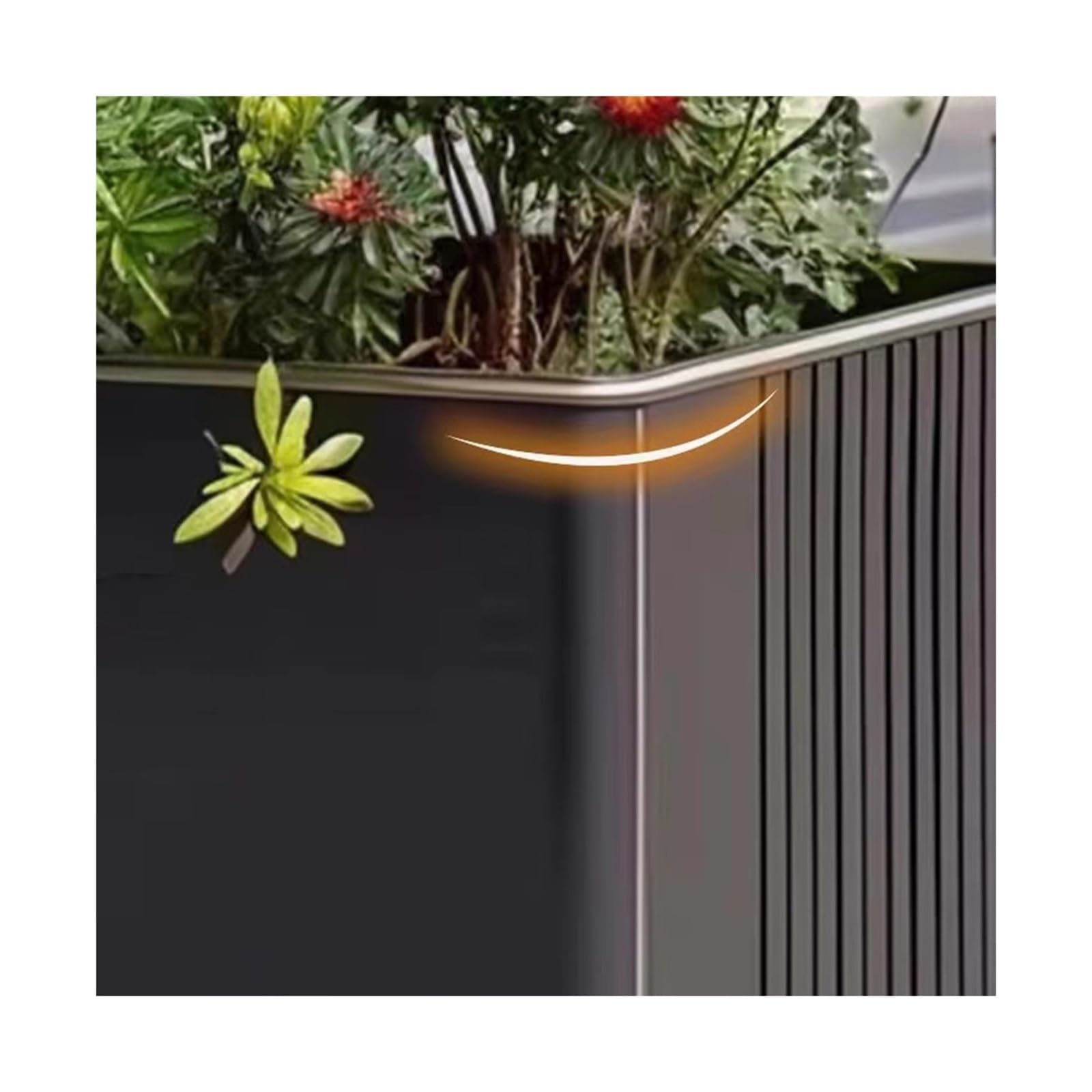 Pudełko do sadzenia na zewnątrz Outdoor Mobile Flower Box Sprzedaż w parku kwiatowym