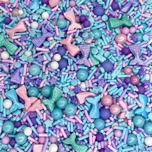 Manvscakes Sprinkles | Cake Sprinkles | Cupcake Sprinkles | Baking | Mermaid Tails thumb #1
