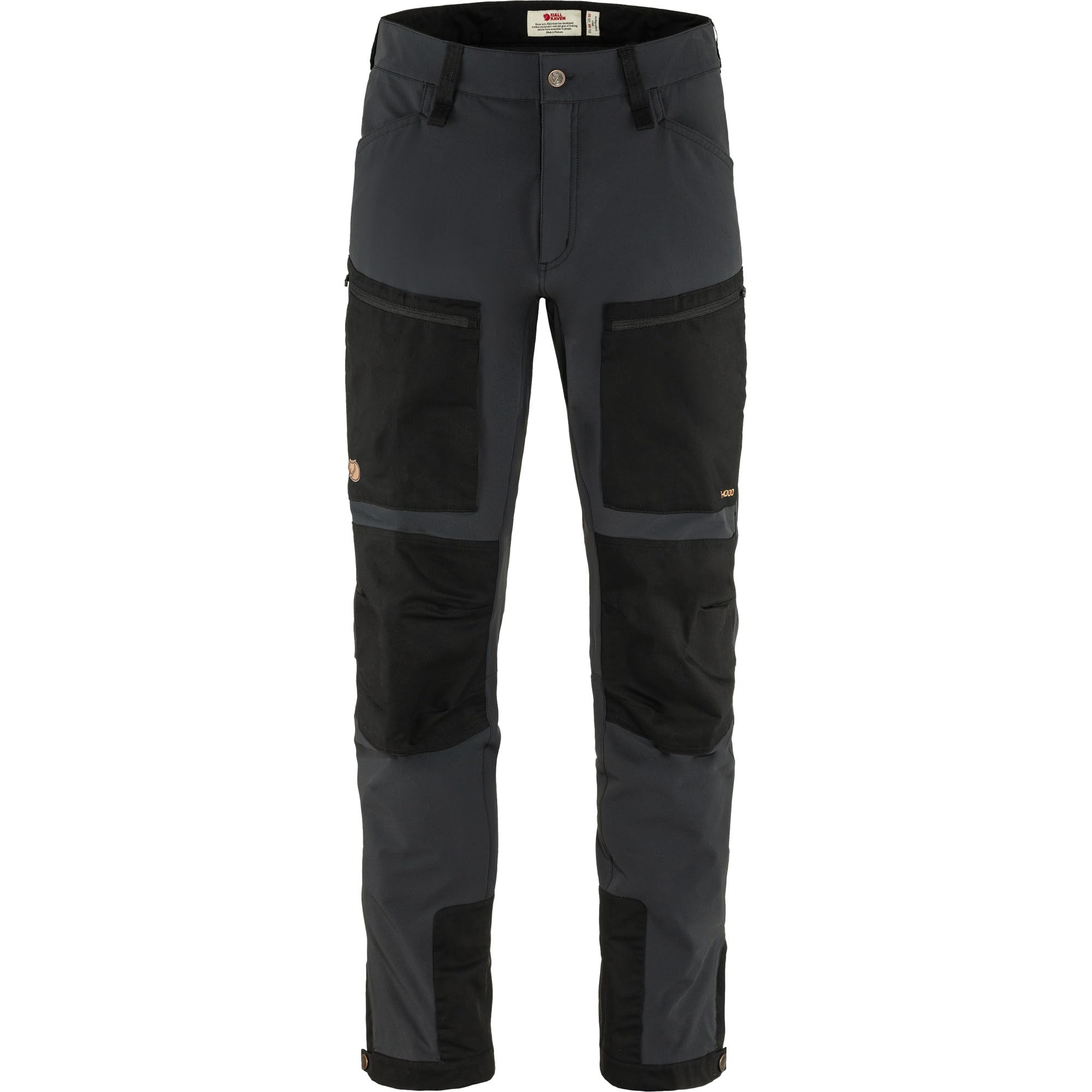 Fjallraven 86411-550-550 Keb Agile Trousers M Pants Men's Black-Black Size 44/R