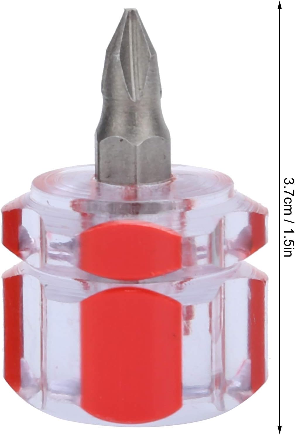 Pssopp 20Pcs Mini Screwdriver Set, Flat Head & Cross Head, Green & Red, Portable, Lightweight, Home Improvement, Furniture Assembly, Electronics