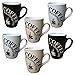 Tassen Becher günstig Kaufen-doriantrade Kaffeebecher 6 Stück Coffee Tassen 300ml aus Keramik Kaffee Becher Tasse 6er Set