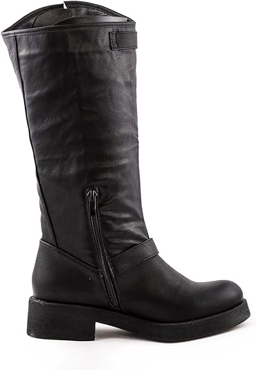 Stivali donna biker boots bassi anfibi motociclista scarpe casual TOOCOOL YG881