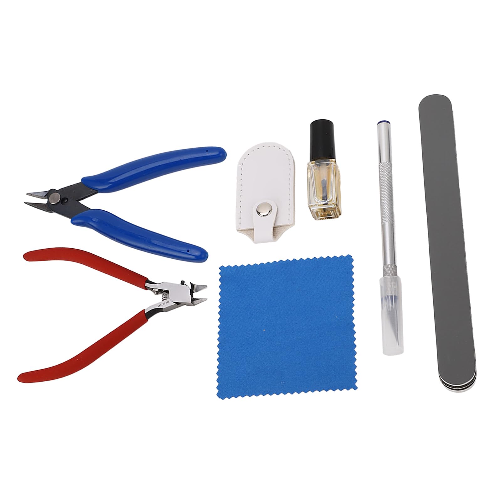 Garosa Tronchese per Fissaggio Modelli Pinza per Modelli in Acciaio Ad Alto Tenore di Carbonio Lama a Filo Singolo per Riparazione in Plastica Manutenzione Impugnatura Ergonomica per Utenti Hobbistici