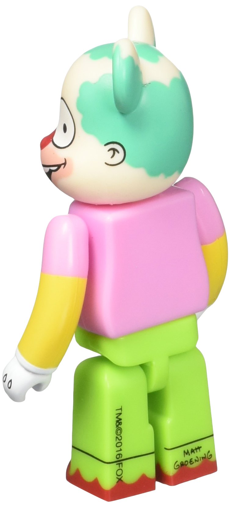 BE@BRICK krusty the clown クラスティ 1000% ベアブリック フィギュア マルチ Medicom 100% Bearbrick ~ The Simpsons Be@rbrick Krusty the Clown