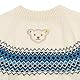 Steiff Baby-Jungen Strampler Langarm, Eggnog, 80