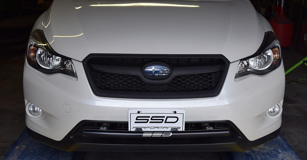 Fits 2012-2014 Subaru Impreza (non-WRX and non-STI models only) Rally Light Bar (Bull Bar), 4 Light Tabs, Powder Coated from SSD Performance
