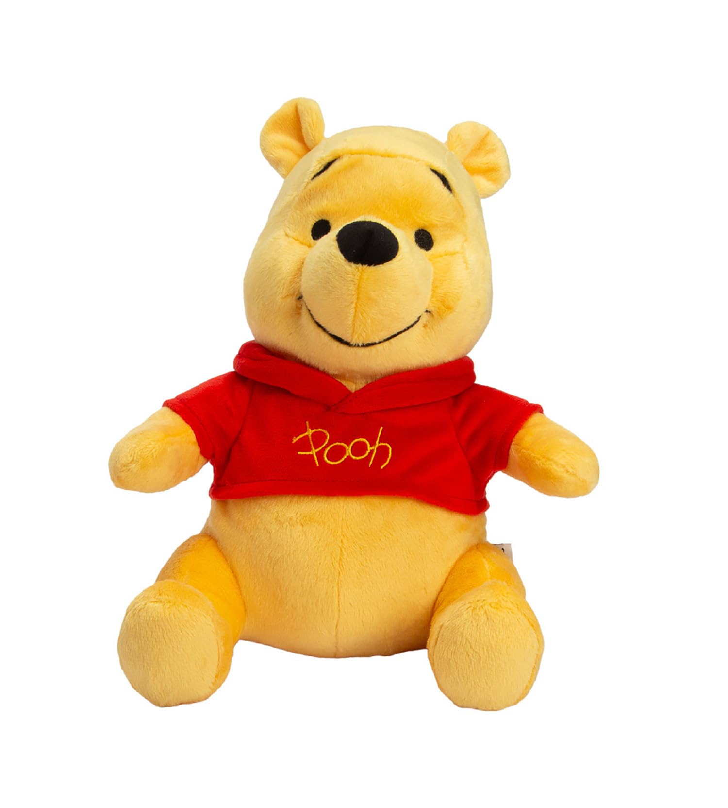 Simba Official Disney Winnie The Pooh 25cm Plush Toy, cuddly soft toy for kids and adults for birthday and gift, from 0 years, Yellow