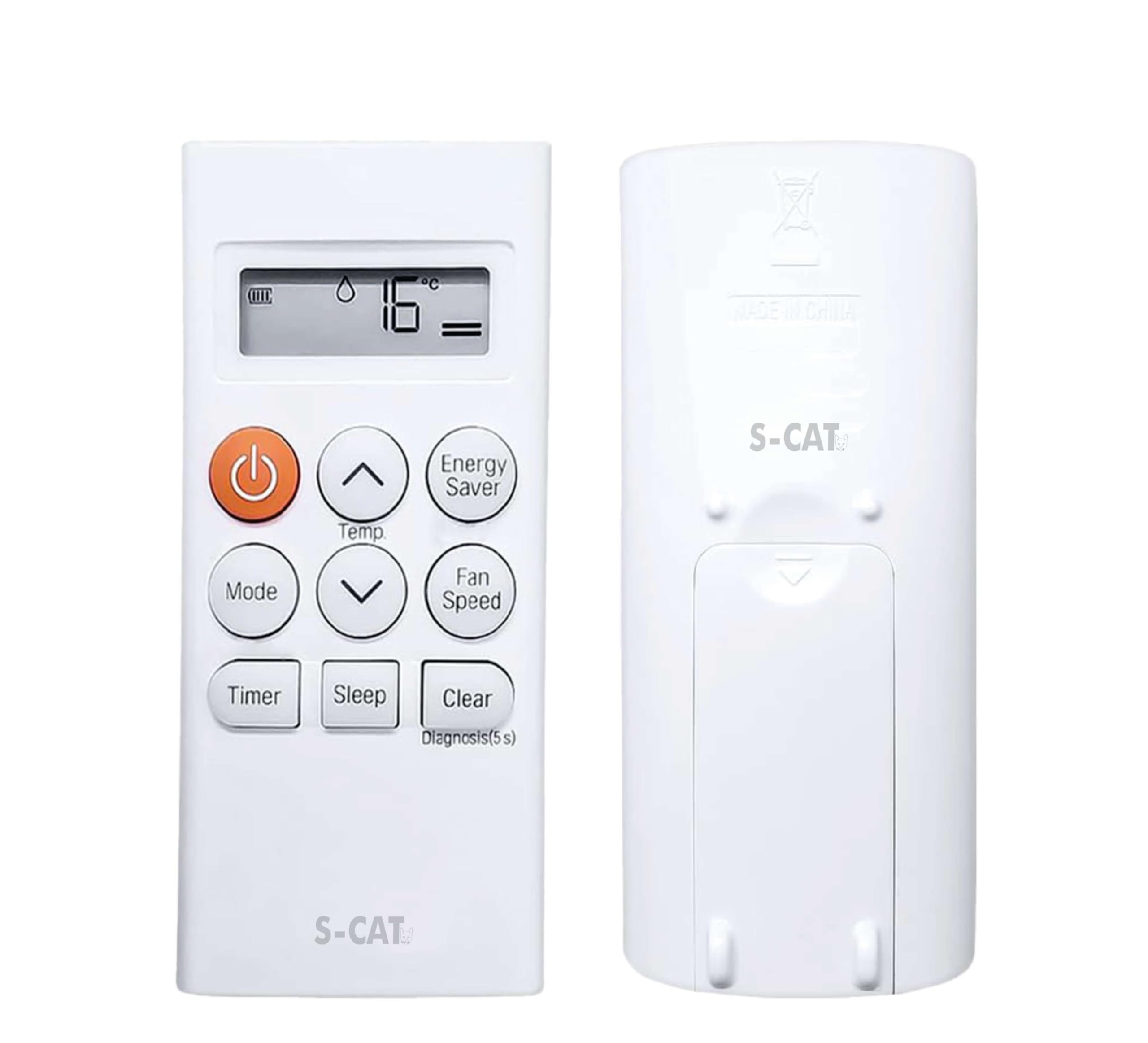 LG AC Remote Replacement - S-CAT Himalaya Cool -16 LG AC Remote Replacement - S-CAT Himalaya Cool -16