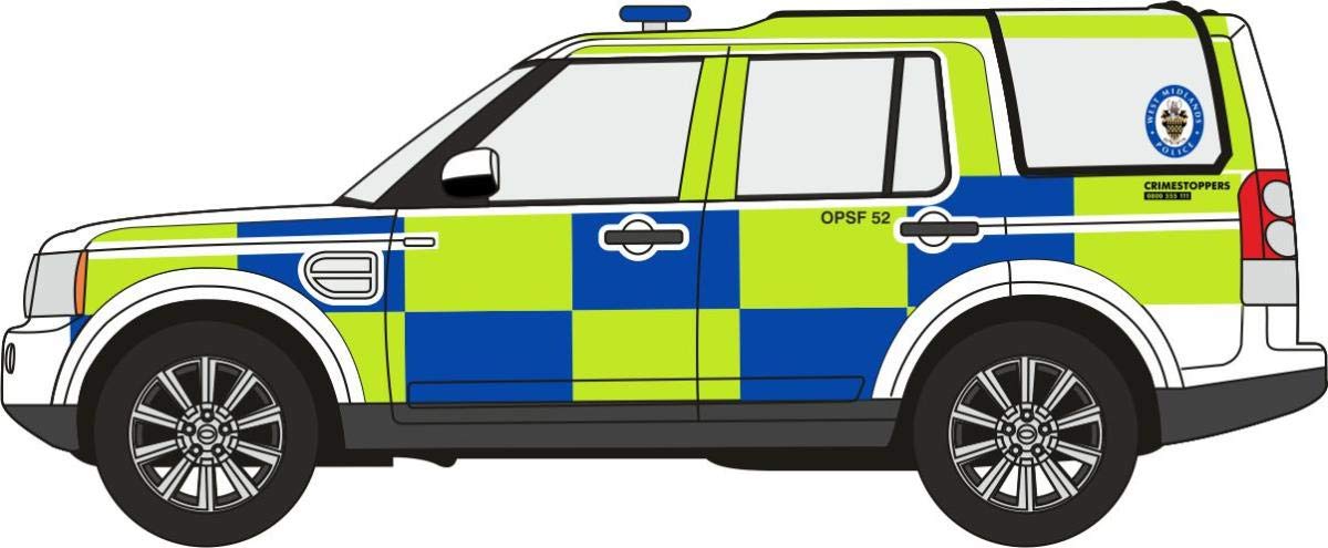 Oxford Diecast 76DIS006 Land Rover Discovery 4 West Midlands Police