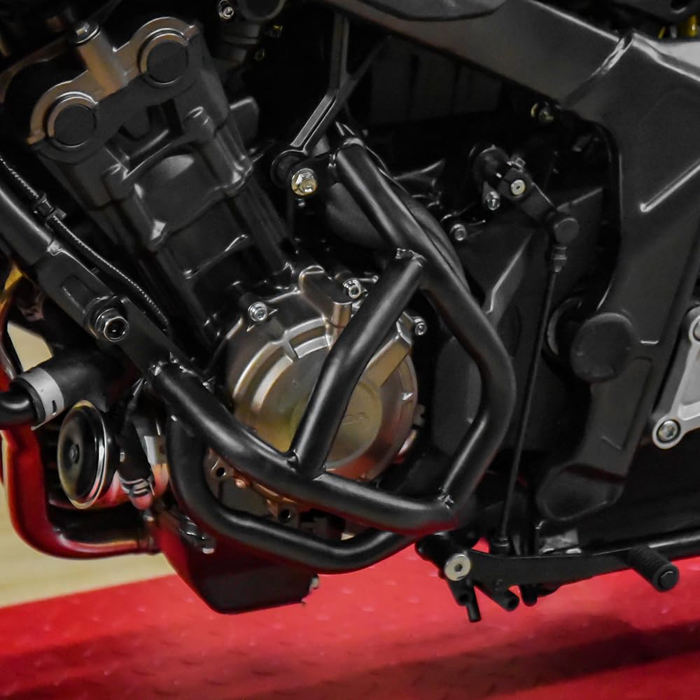 Motorrad-Motorschutzbügel für CB650R CB 650R 2019 2020 2021 2022 2023 Highway Bumper Seitenschutz Gastankrahmen Stoßstangenschutz Seitlicher Sturzbügel Fallschutz Stoßstange Rahme