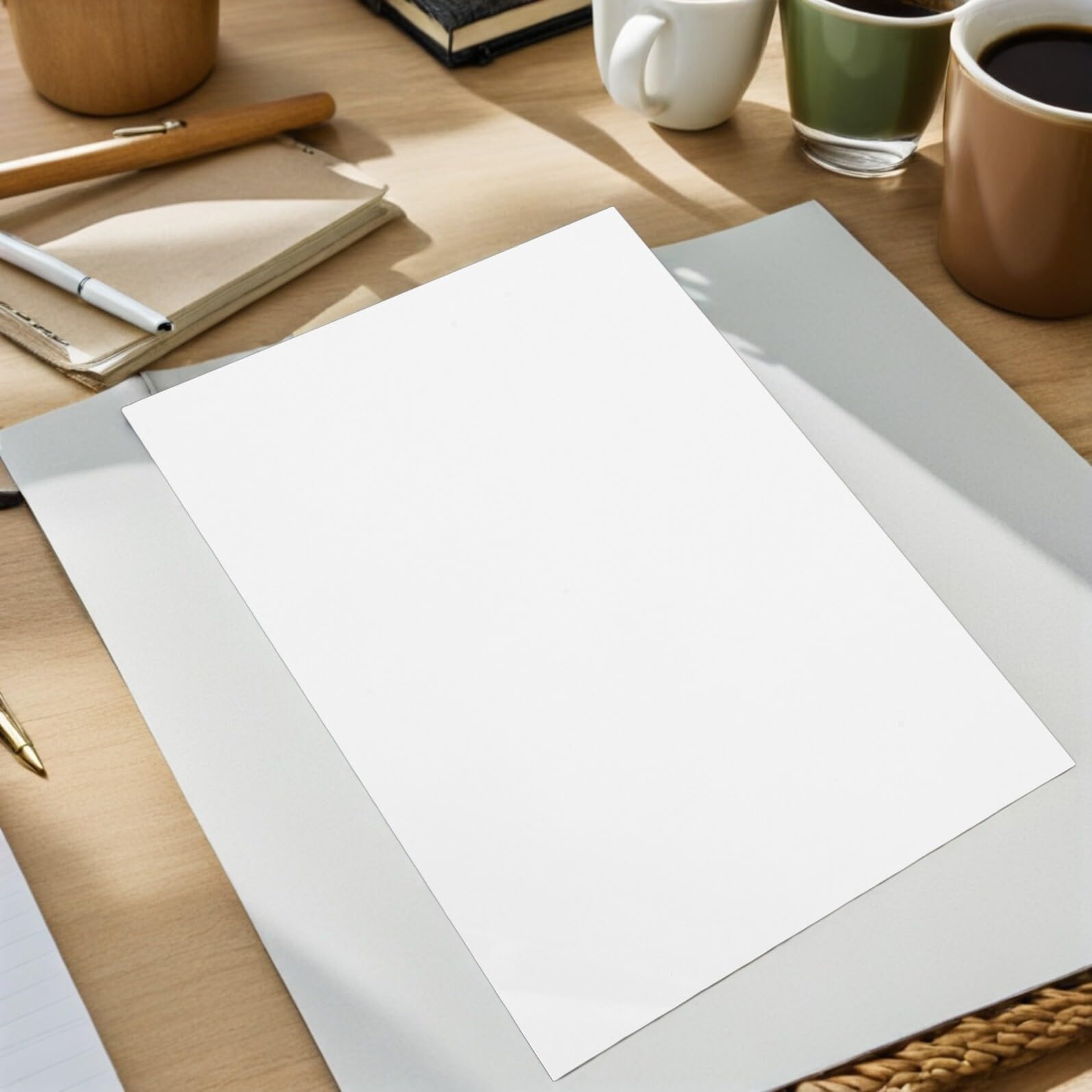 SOIMISS 4 Stück Wetterbeständige Weiße Aluminiumplatte für Sublimationsdruck Doppelseitiges Metallschild Leichtes Blanko Aluminiumschild für Bastelprojekte und Außenbeschilderung