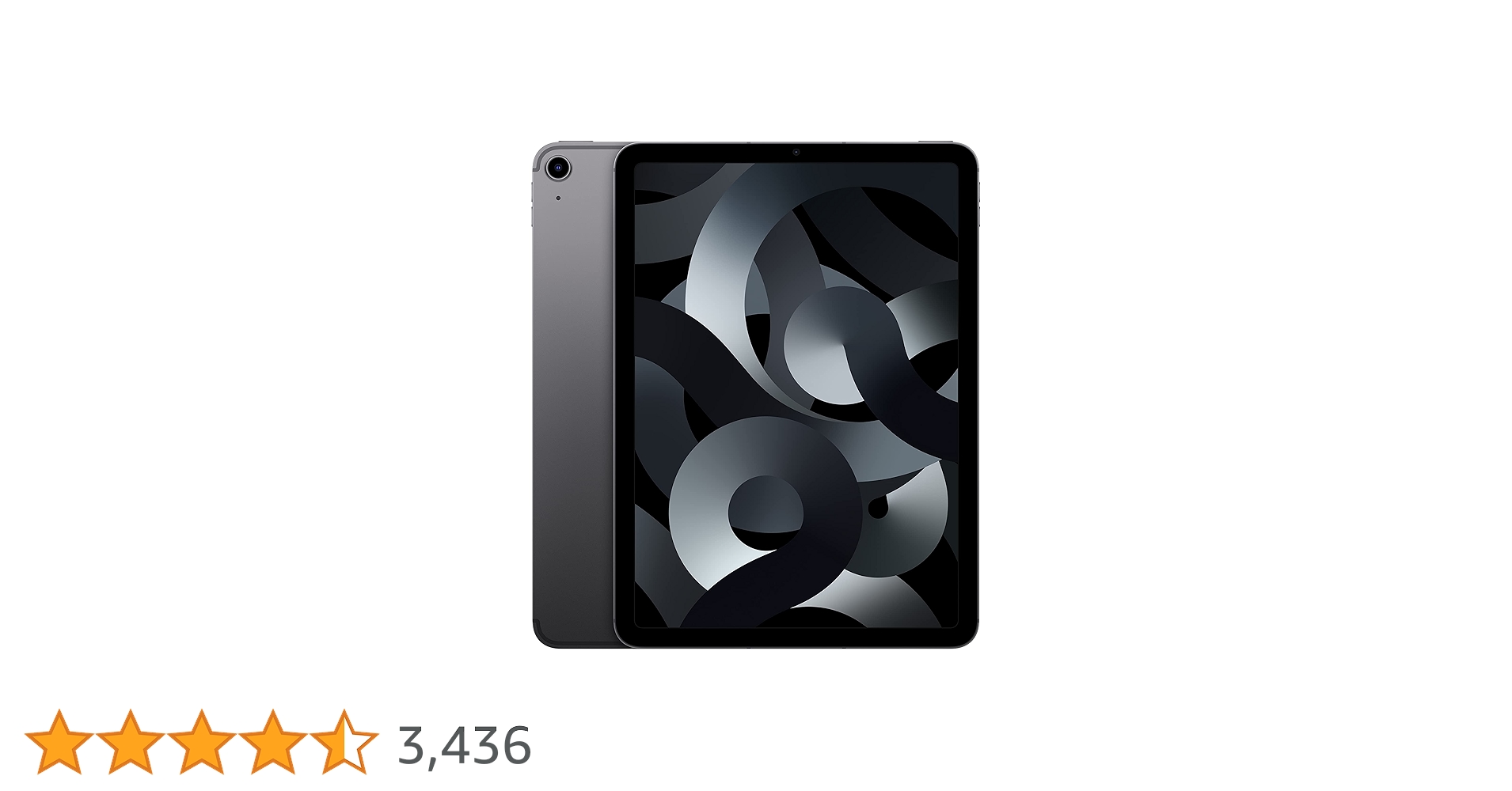 『美品』Apple iPad Air (第5世代)スペースグレー 本体 iPad Air 第5世代 256GB Wi-Fiモデル【スペースグレイ】 iPad