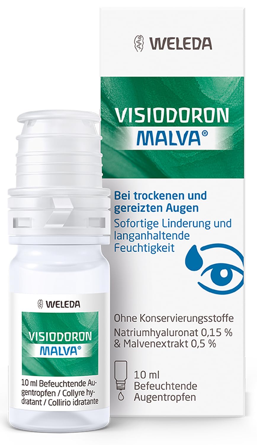 Visiodoron Malva® Augentropfen – gegen trockene, gereizte Augen