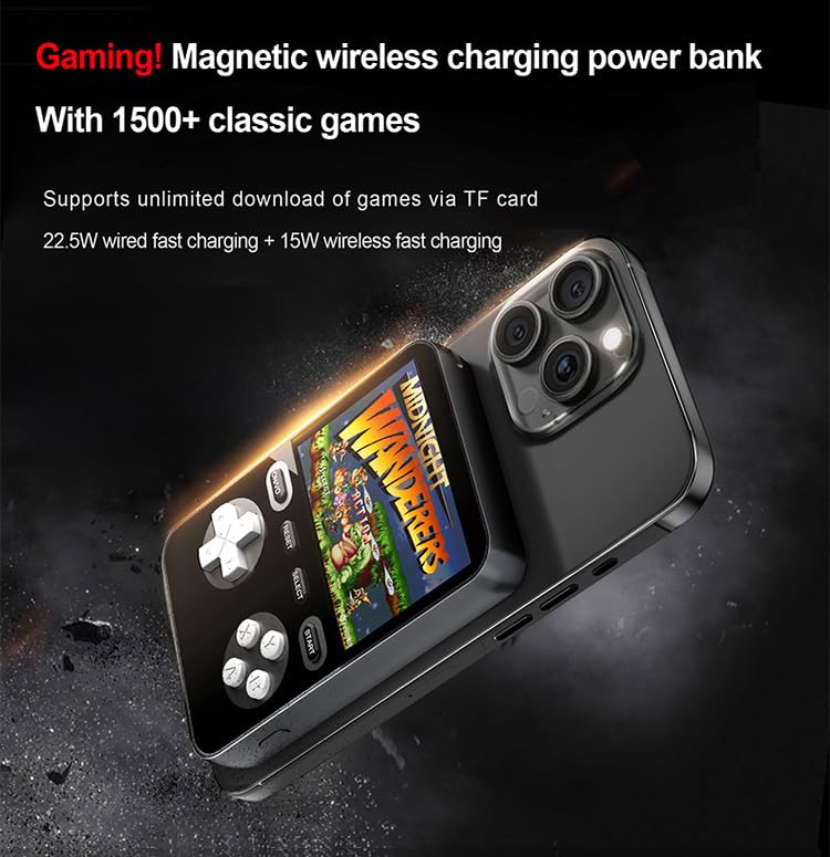 Console Portable Rétro R36s - 15 000 Jeux Préinstallés, écran IPS 3.5", Batterie 3500 MAh, Double Joystick - 8