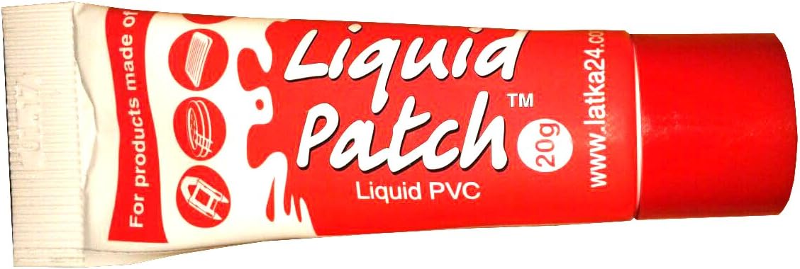 PVC Super Glue "Liquid Patch" for boats, tents, pools, leather, neoprene. INTEX. 1 tube-20g glue