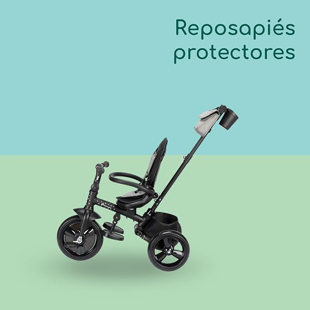 Foto 6 de 8 de Bebeconfort Windy, Triciclo Evolutivo con Manillar para Padres, 10M-4A, 0-25 kg, Ajustable al Niño