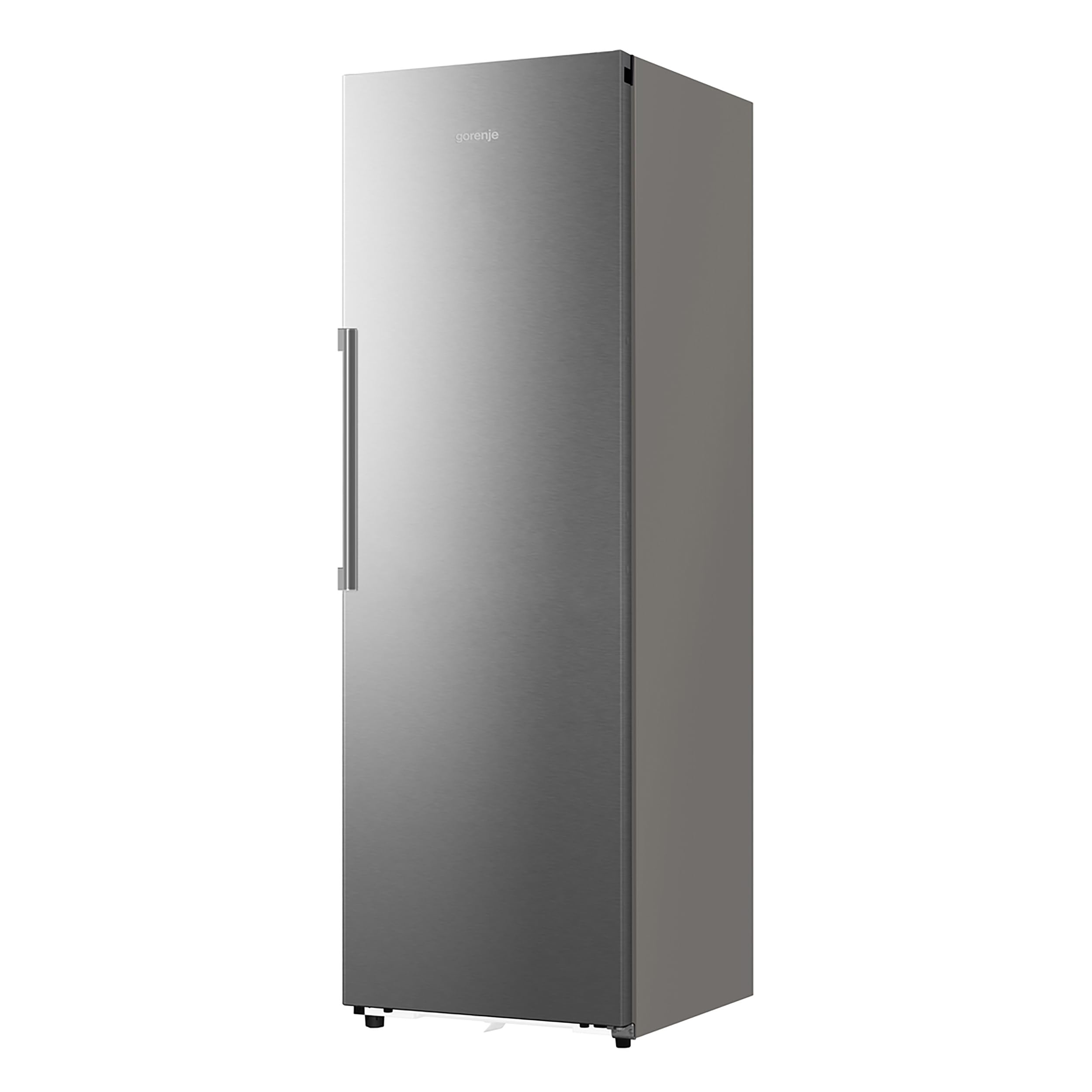 Gorenje RN618C6X6WF Kühlschrank, 372 Liter, SmartFit, 185cm Höhe, CrispZone mit Feuchteregler, Wifi, Flaschenhalter, Easy-open Griff, Inverter, BxHxT: 59,5×185,6×60 cm, Edelstahl