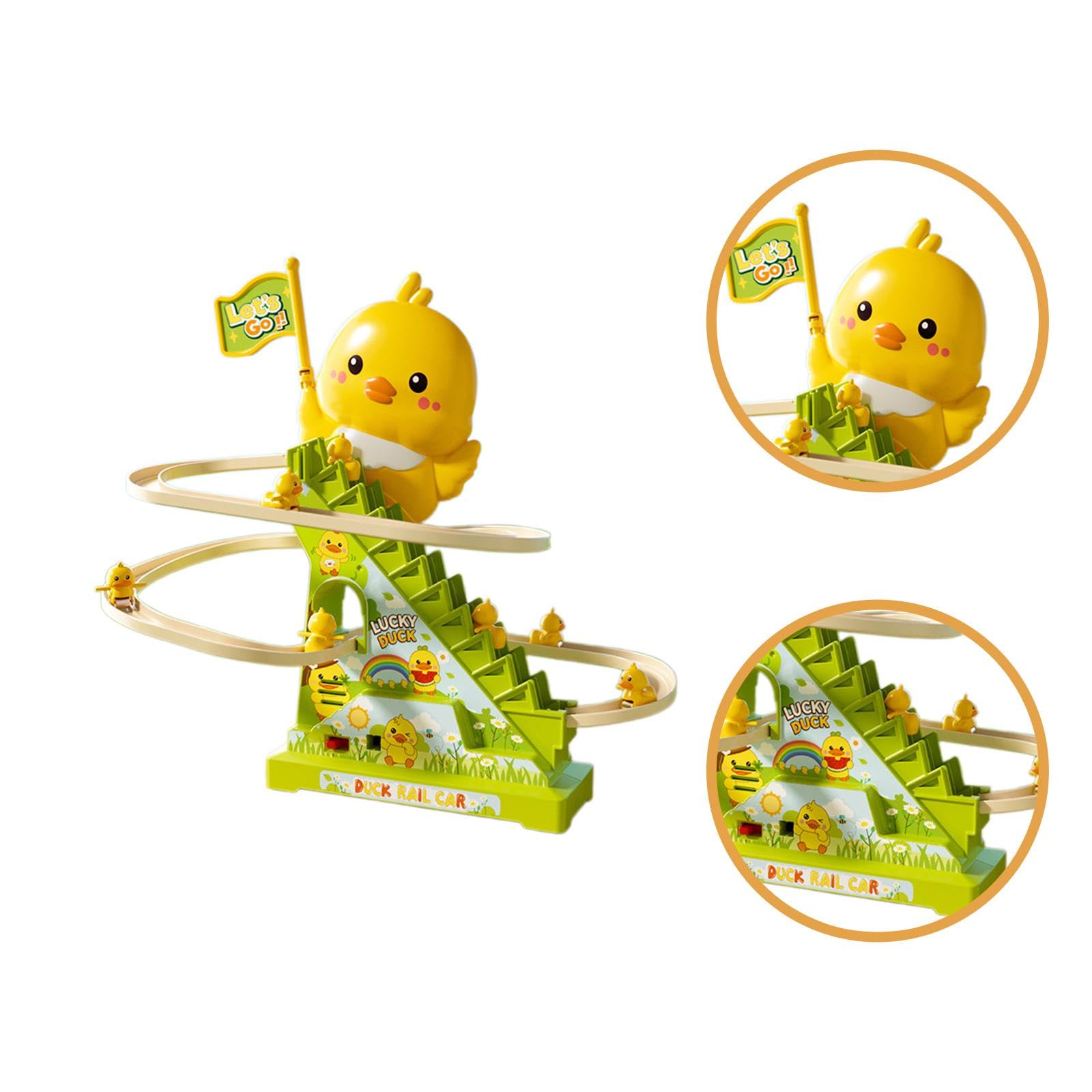 Amazon | Harilla きん 【新登場】電気リトルダックスライドおもちゃ