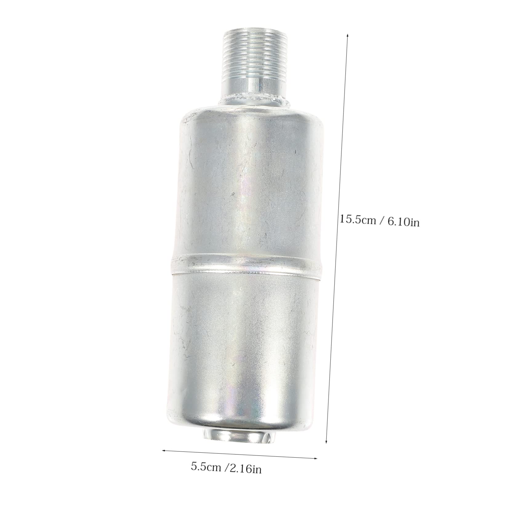 550888 Muffler, Inline, dual connection