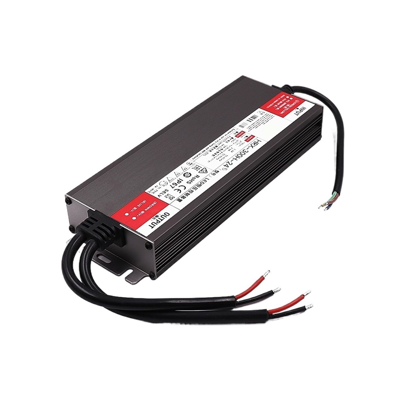 Convertisseur LED 12V 200W étanche avec protection contre surtension