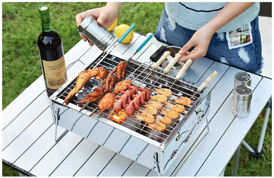 炭火焼き バーベキューグリル BBQ グリル バーベキュー 家庭 炭火焼き 小型 アウトドア キャンプ 炭火焼きツール 室内 ホーム