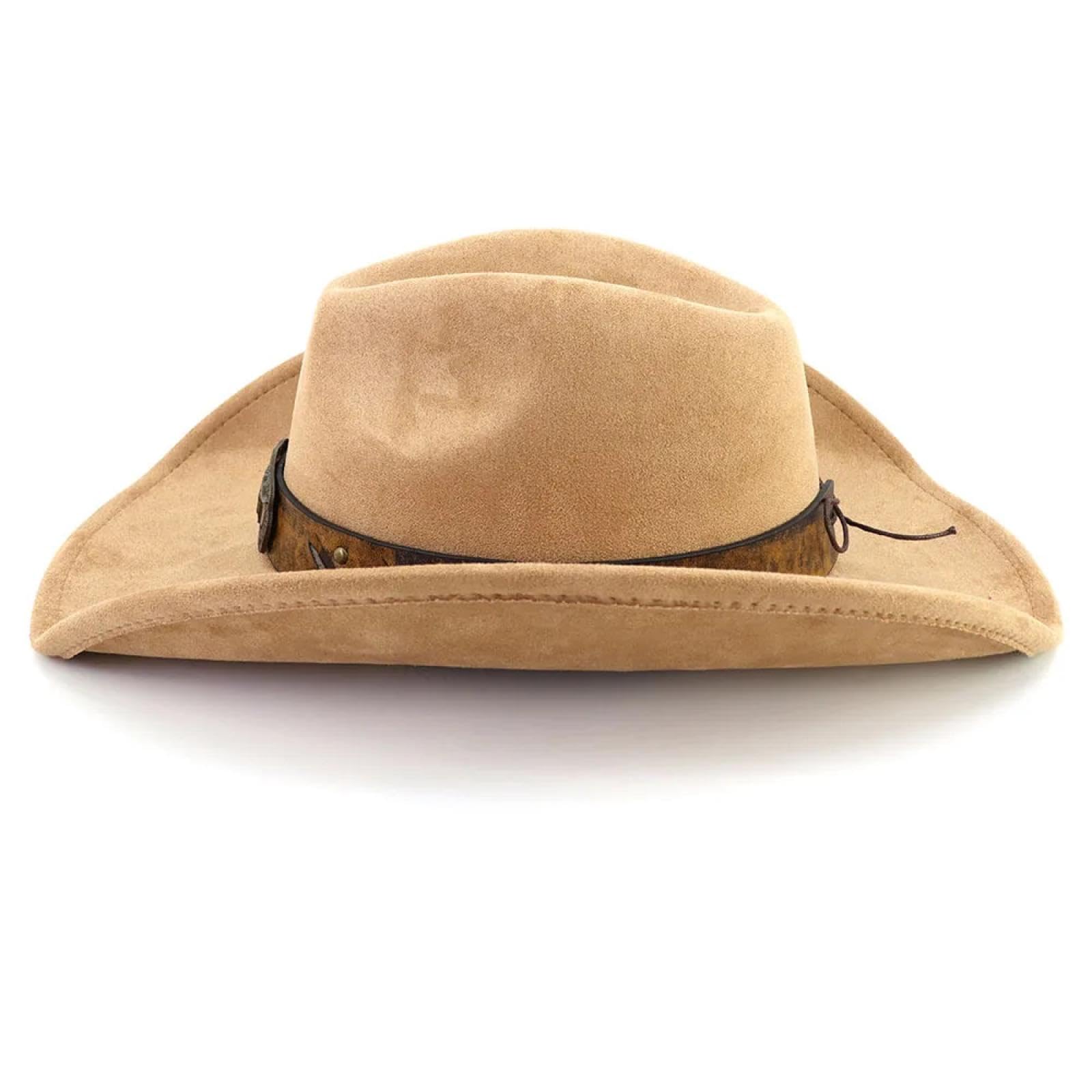 Chapeau de cowboy en peau de taureau - France