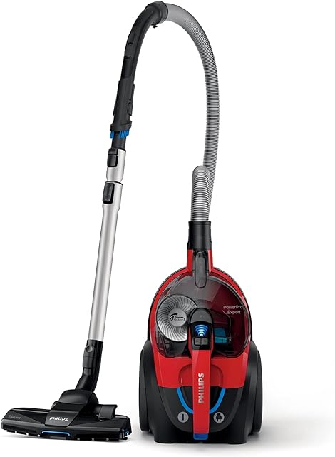 Philips PowerPro Expert Odkurzacz Bezworkowy - Moc 900W, Filtr Allergy H13, Nasadka TriActive (FC9729/09)