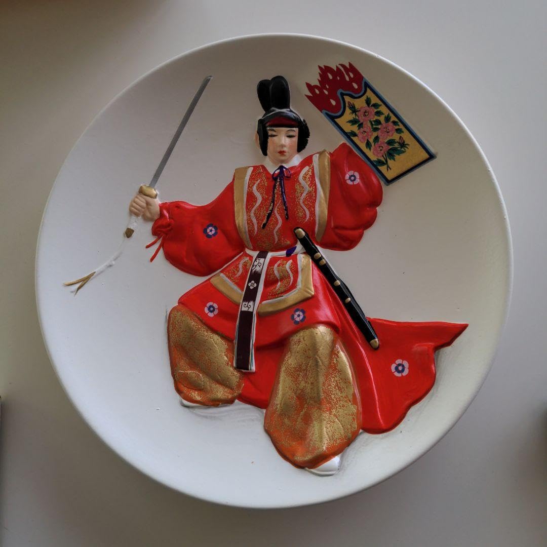 Amazon.co.jp: 絵皿 伊勢神宮 神宮舞楽 陪臚 : おもちゃ